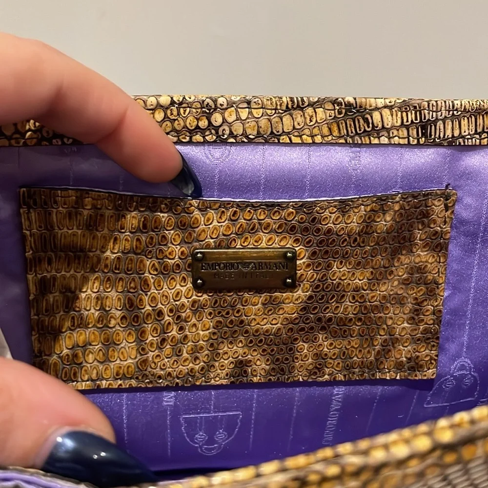 Vintage Emporio Armani Evening Bag - Picture 13 of 17